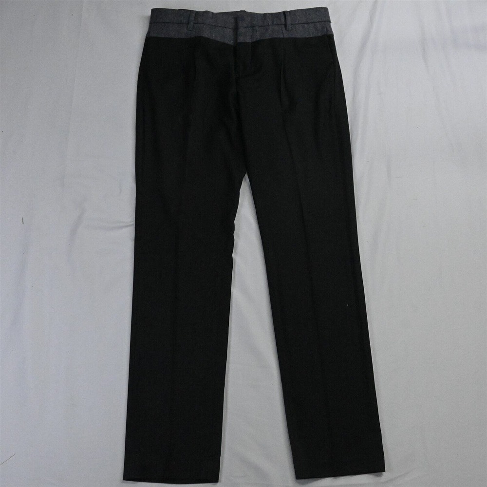 Antony Morato 34 x 34 Black‎ Gray Slim Dress Pants